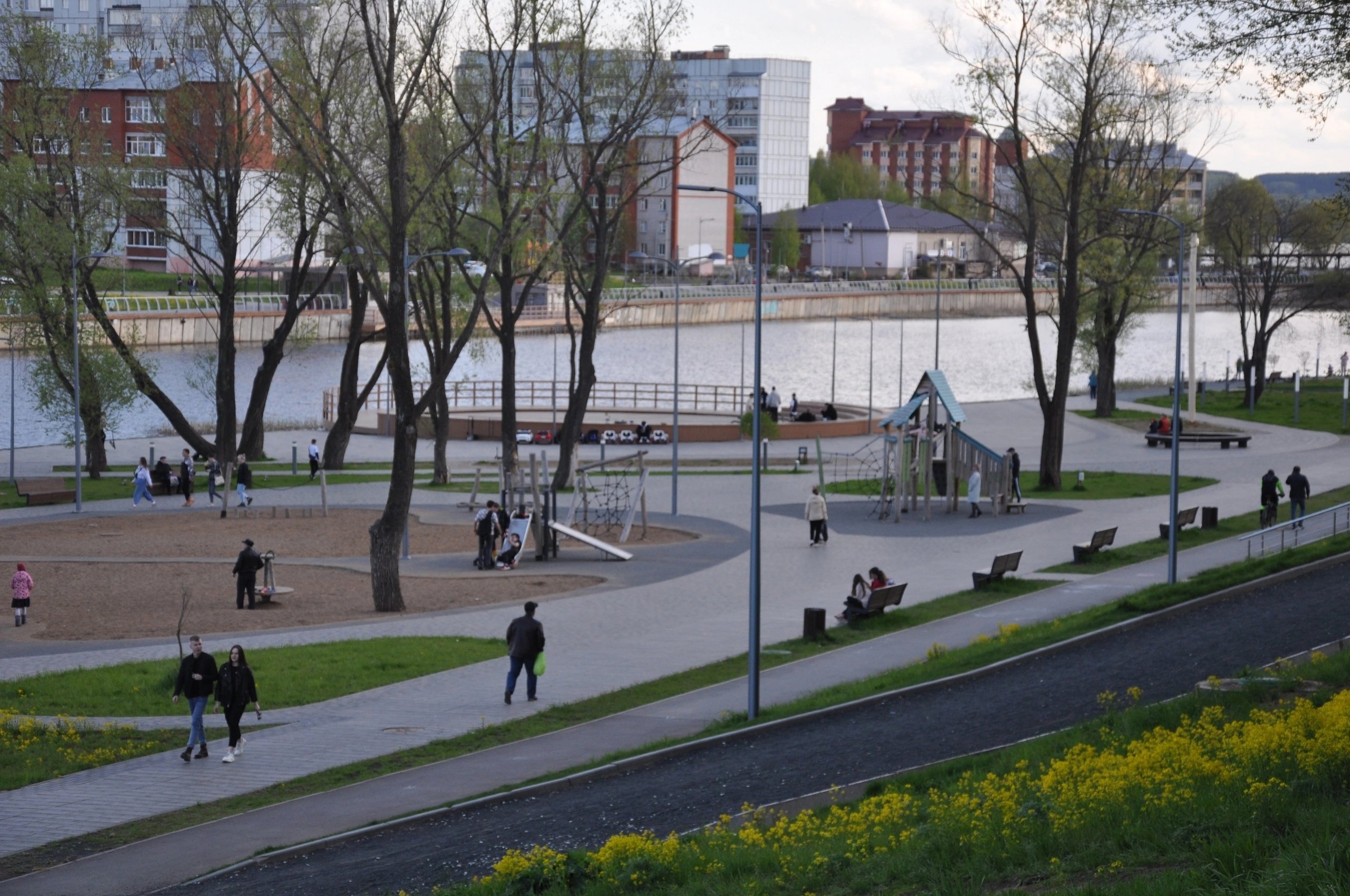 Жители Воткинска могут оценить благоустройство трёх общественных пространств