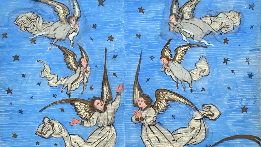 Александр Бенуа. «Эскиз занавеса к мистерии Сен-Жоржа де Буэлье на музыку А. Онеггера «Императрица в скалах». (с) ГМЗ «Петергоф» Александр Бенуа. «Эскиз занавеса к мистерии Сен-Жоржа де Буэлье на музыку А. Онеггера «Императрица в скалах». (с) ГМЗ «Петергоф»