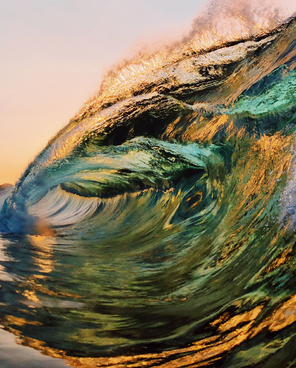 Vibrant Wave Photography