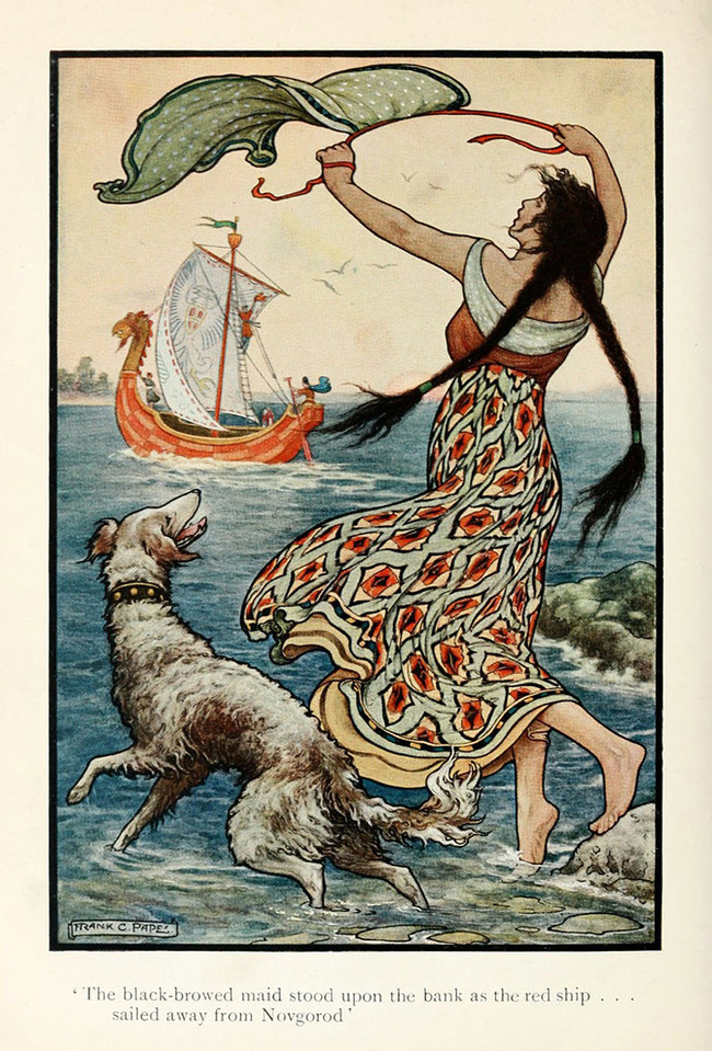 «РУССКАЯ КНИГА СКАЗОК», 1916 год. Иллюстрации английского художника ФРЭНКА ЧЕЙНИ ПЕЙПА (1878 - 1972) книги