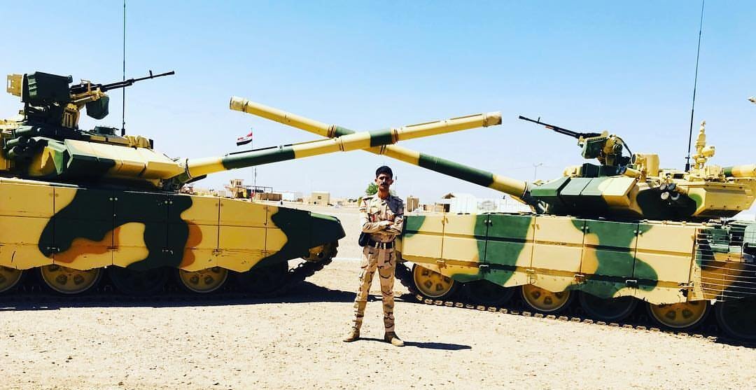 Танк Т-90С в Ираке