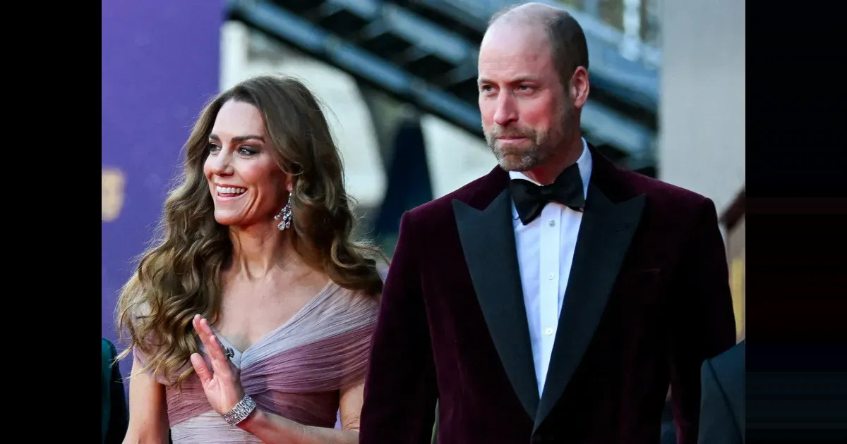 Кейт Миддлтон и принц Уильям, Моника Беллуччи, Леонардо ДиКаприо, Тимоти Шаламе на церемонии вручения наград BAFTA — 2026