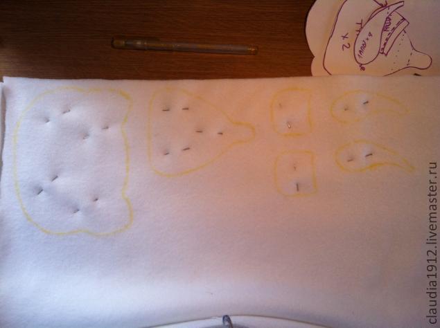 Создание мягкой игрушки - Hello Kitty ангел Создание мягкой игрушки - Hello Kitty ангел игрушки