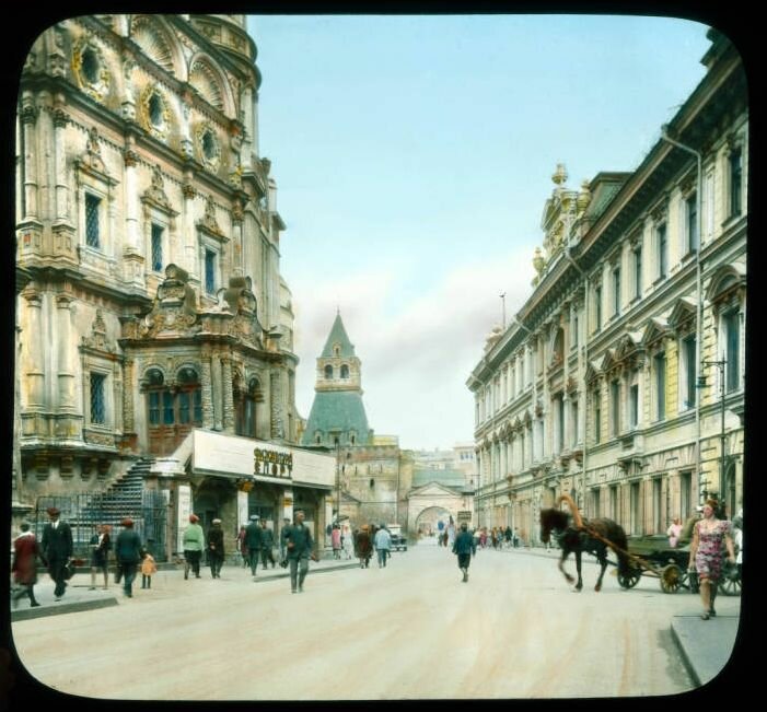 Москва 1930-32 гг. в цвете: утраты