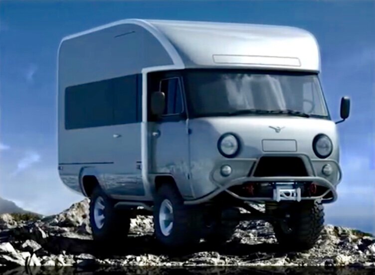 Русский дом на колёсах из «БУХАНКИ» Русский дом на колёсах из «БУХАНКИ» авто