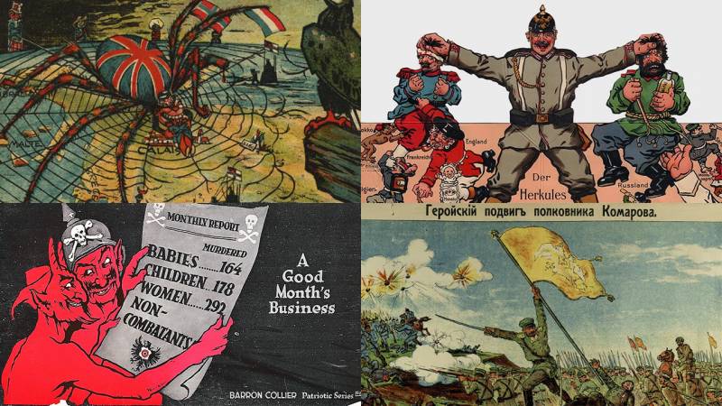 Демонизация врага в военной пропаганде стран-участниц Первой мировой войны