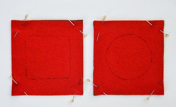 Фетровые подставочки своими руками 