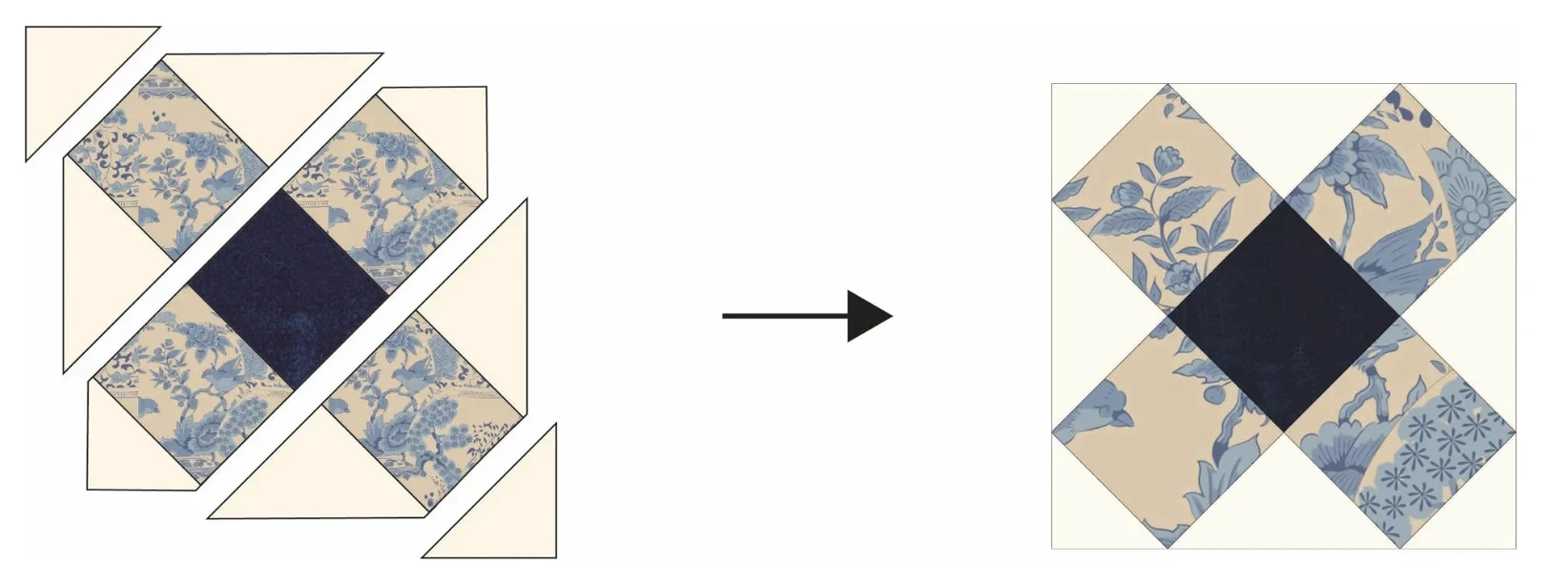 Как сшить блок «мозаичная плитка»: пэчворк для начинающих мастер-класс,пэчворк,шитье