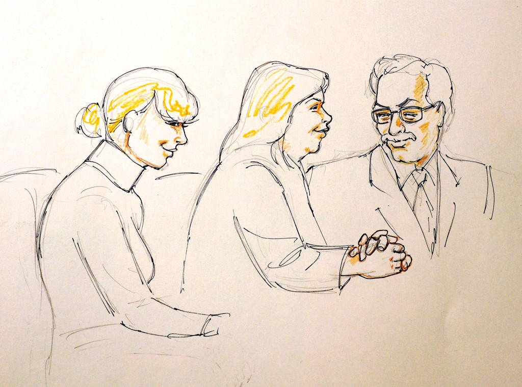 Taylor Swift, Andrea, Jesse Schaudies, Court Sketch