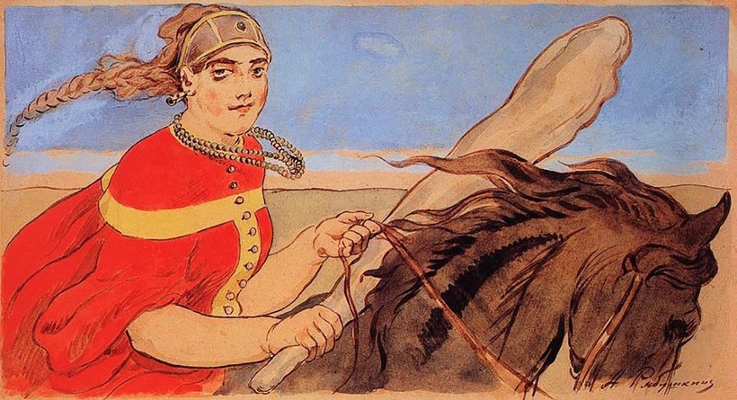 Были ли на Руси женщины-богатыри Были ли на Руси женщины-богатыри девушки,загадочность,интересное,очарование,позитив