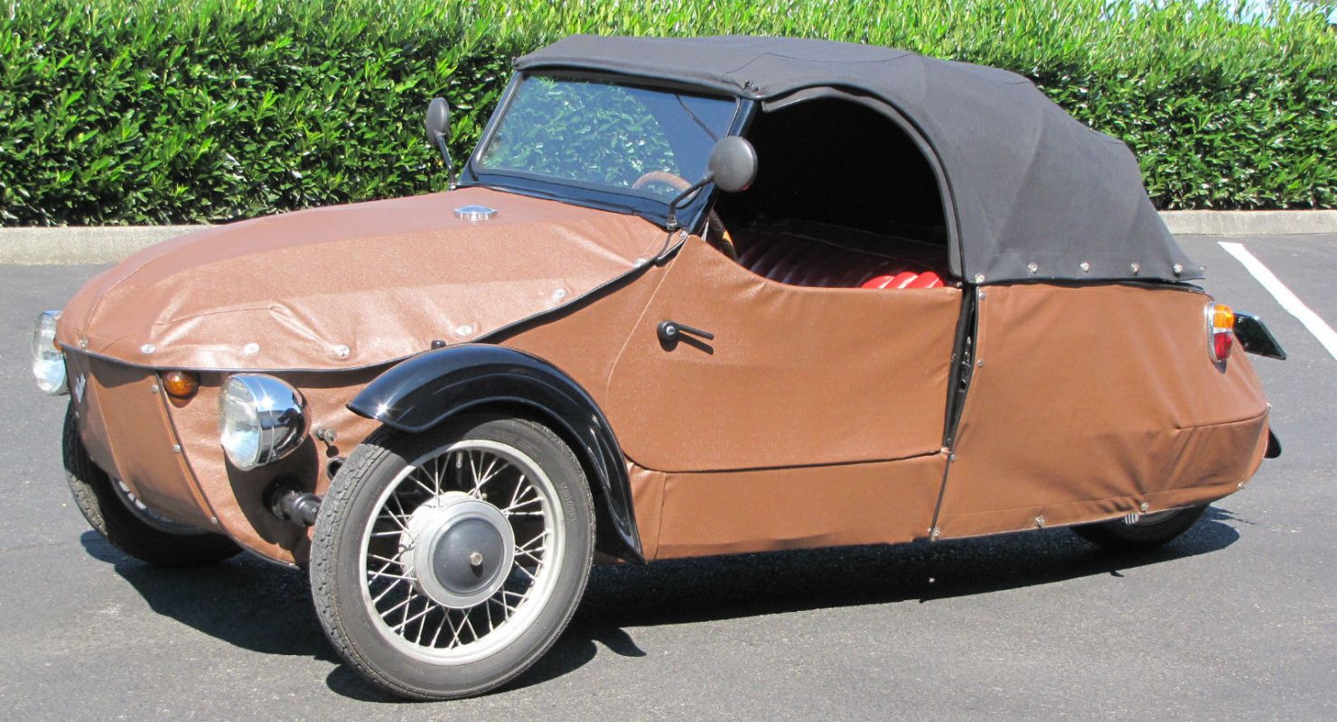 3-колесная коляска с мотором от Velorex