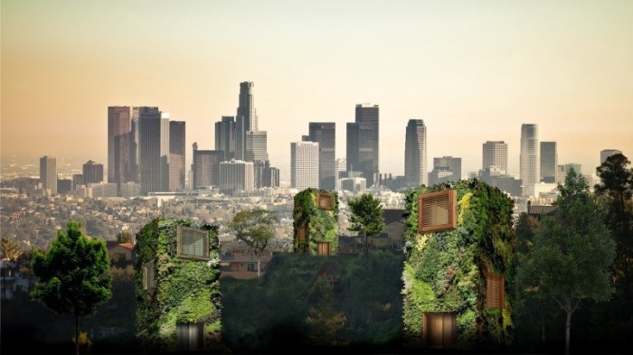 У жителей мегаполисов появится возможность жить в парковой зоне (концепт фонда OAS1S ™). | Фото: medium.com.