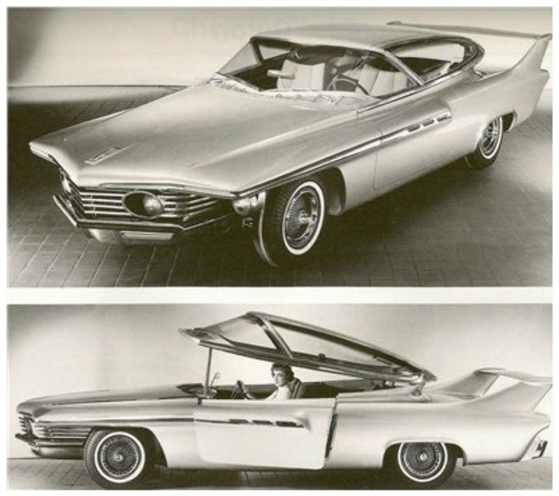 Chrysler TurboFlite (Ghia), 1961 авто, авто мир, интересное, машины, несуразные, удивительные