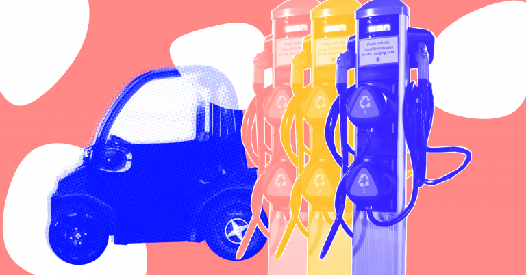 Новая смелая идея: подзаряжать электромобиль традиционным насосом