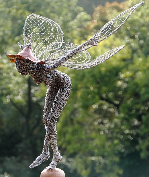 Вот бы таких феечек мне в сад! Обнажённые феи от Робин Вайт. поделки для сада,разное