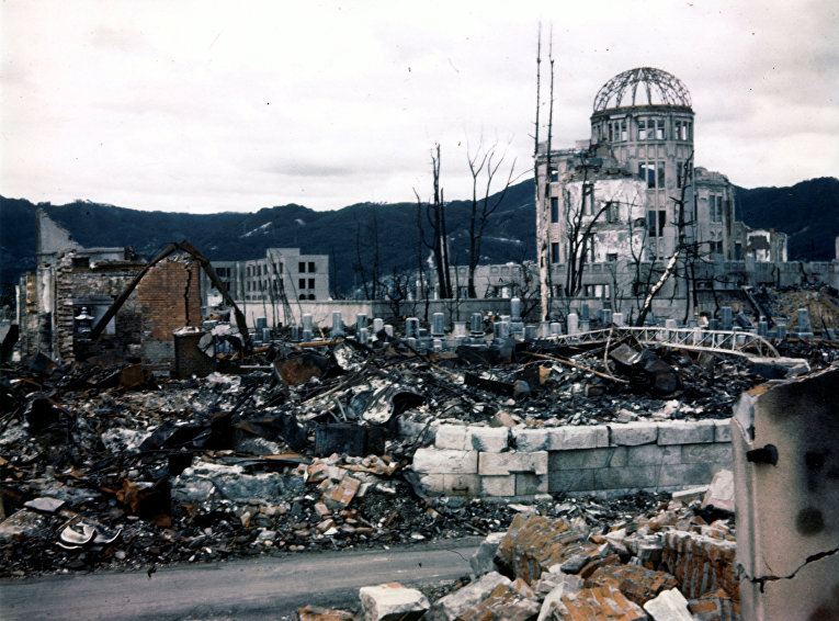 Хиросима после атаки