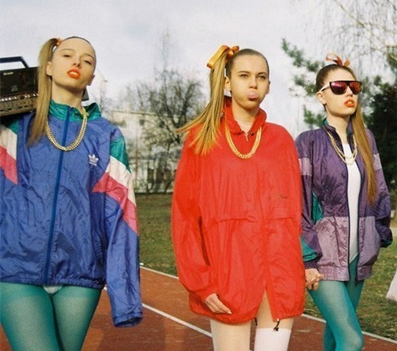Одежда девушек в 90 е годы