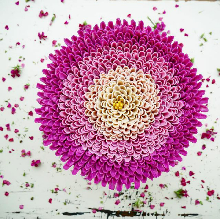 Floral Vegan Cake