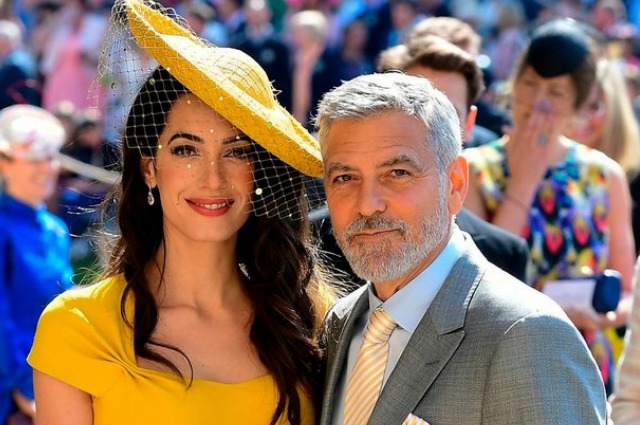 Джордж и Амаль Клуни не знали принца Гарри и Меган до приглашения на свадьбу