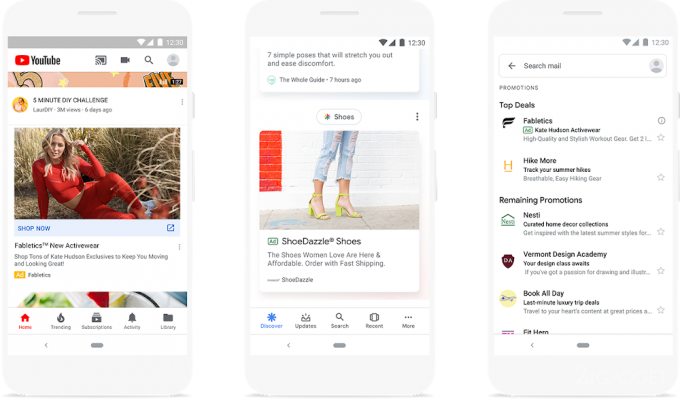Google увеличит количество рекламы в мобильных устройствах google,гаджеты,мир,реклама,технологии