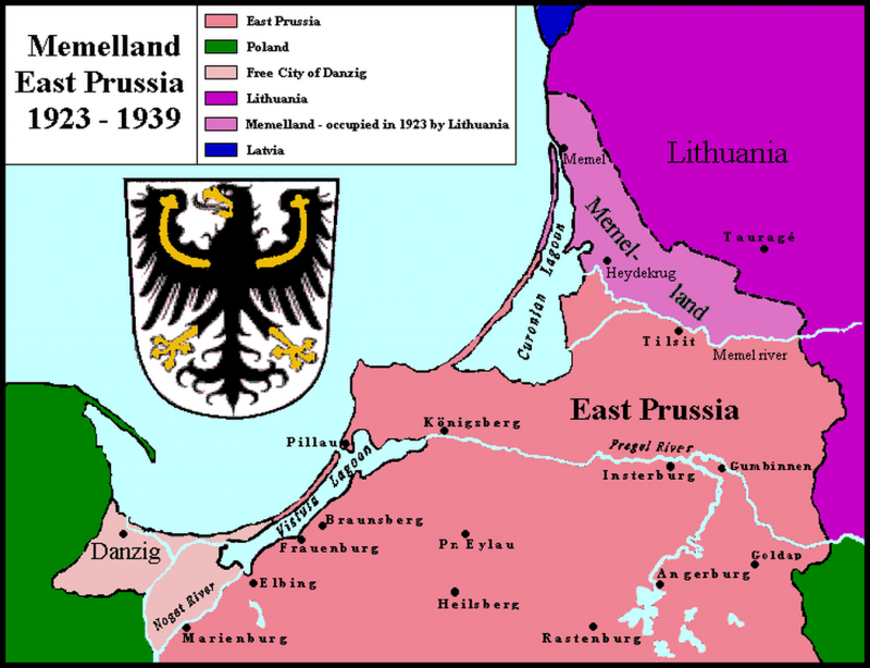 Литва 1945 года. И Клайпеду-Мемель в подарок история