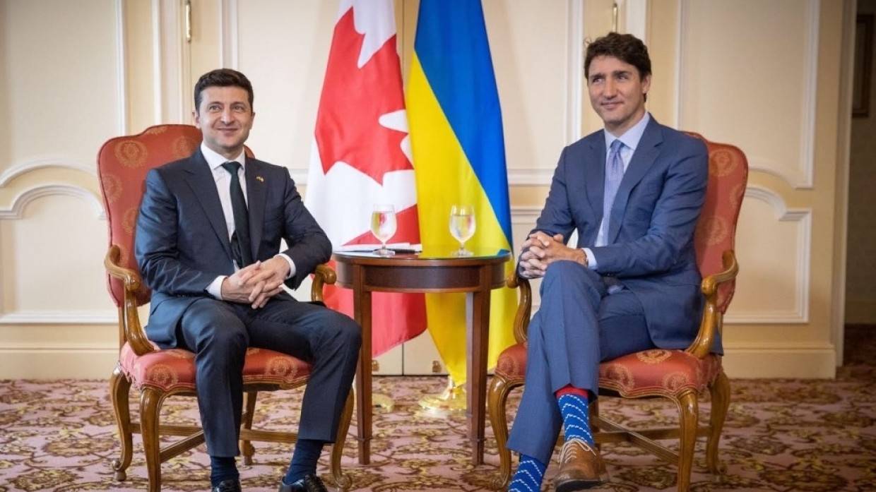 Зеленский обсудил «Северный поток — 2» с канадским премьером Трюдо