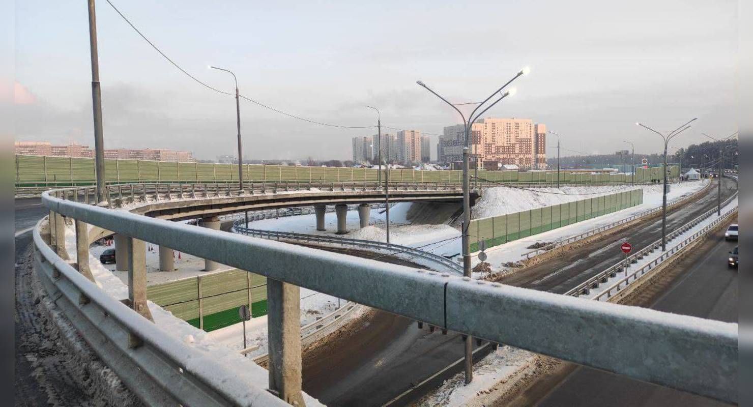 На трассе М-1 досрочно завершили работы по реконструкции и строительству на 2 участках