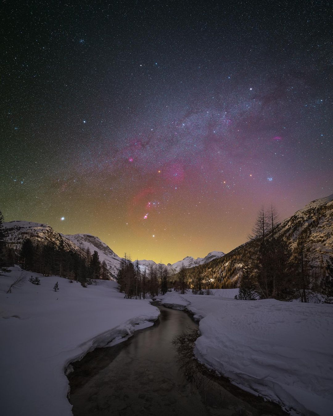 Ночная планета на фантастических снимках Бенджамина Бараката ночь,пейзажи,планета