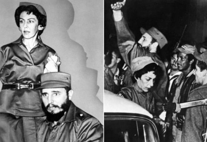 Селия Санчес и Фидель Кастро Фото kommersantru и liberationfr