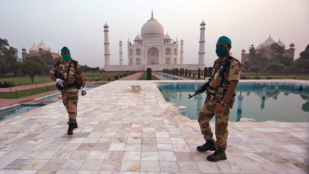 Тадж-Махал бдительно охраняют/ © bbc.com