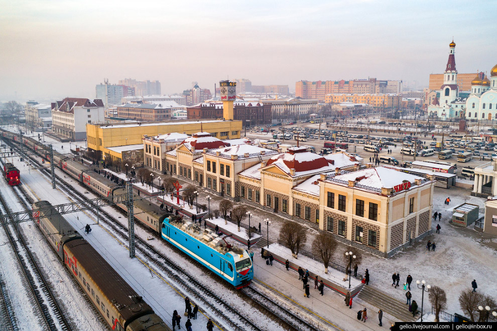 Чита с высоты: город на древнем вулкане путешествия