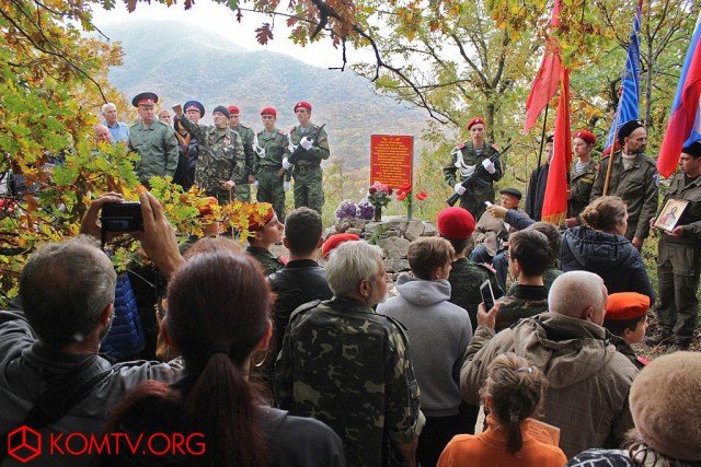 В Юго-восточном Крыму установлен еще один памятник партизанам 2