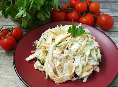 Салат с курицей Салат с курицей кулинария,салаты