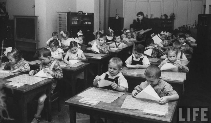 Жизнь советского детского сада в 1960 году глазами фотографа LIFE Дальние дали