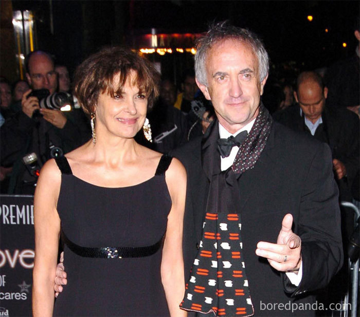 Jonathan Pryce (High Sprrow) And His Wife Kate Fahy