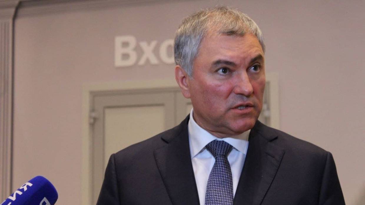 Володин допустил частичный переход депутатов Госдумы VIII созыва на удаленную работу