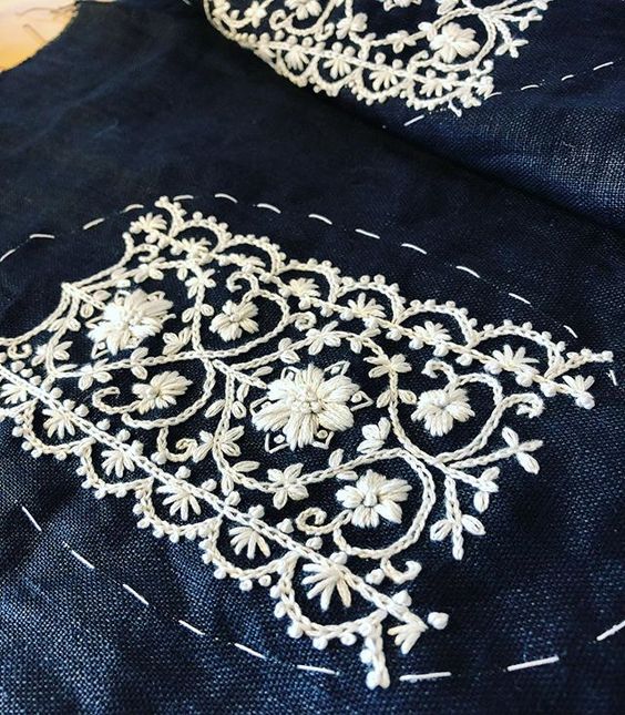 Чудесная цветочная вышивка идеи вышивки,рукоделие,своими руками,сделай сам