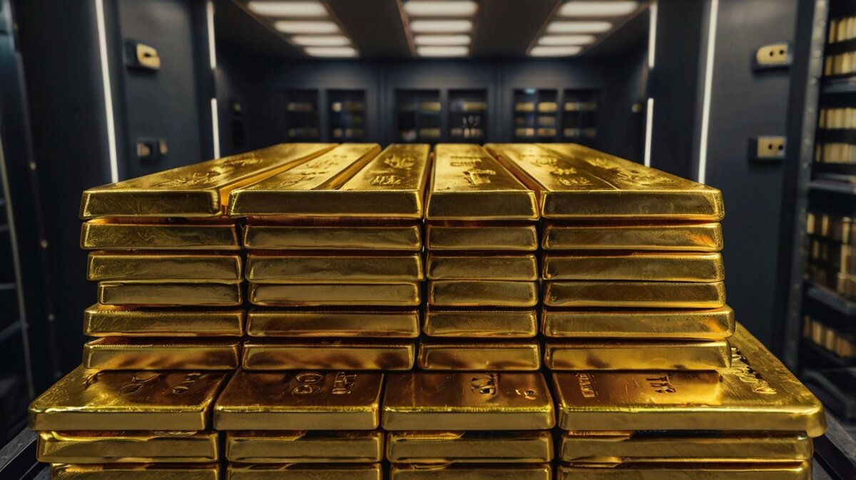 Россия сумела извлечь значительную выгоду из своих золотых резервов, заявляет американский финансовый аналитик Джеймс Рикардс.-2