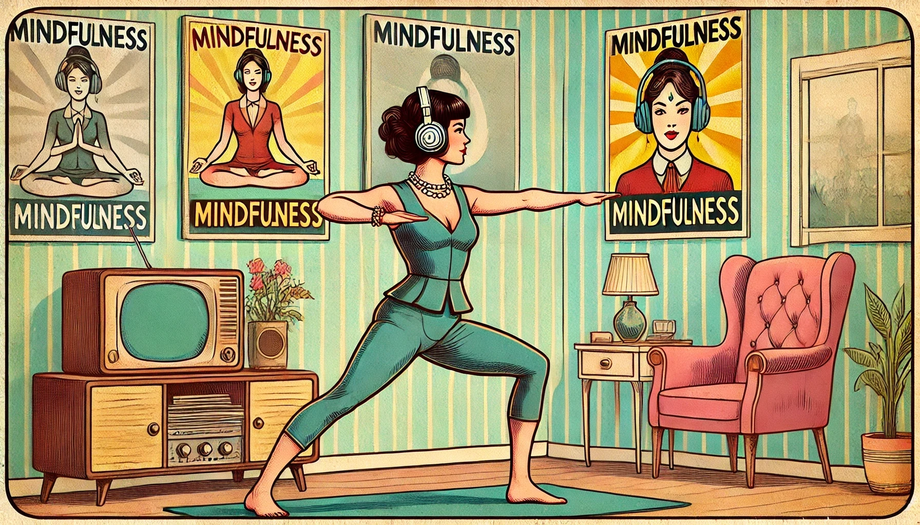                                                  Mindfulness.  Изображение сгенерировано chat GPT