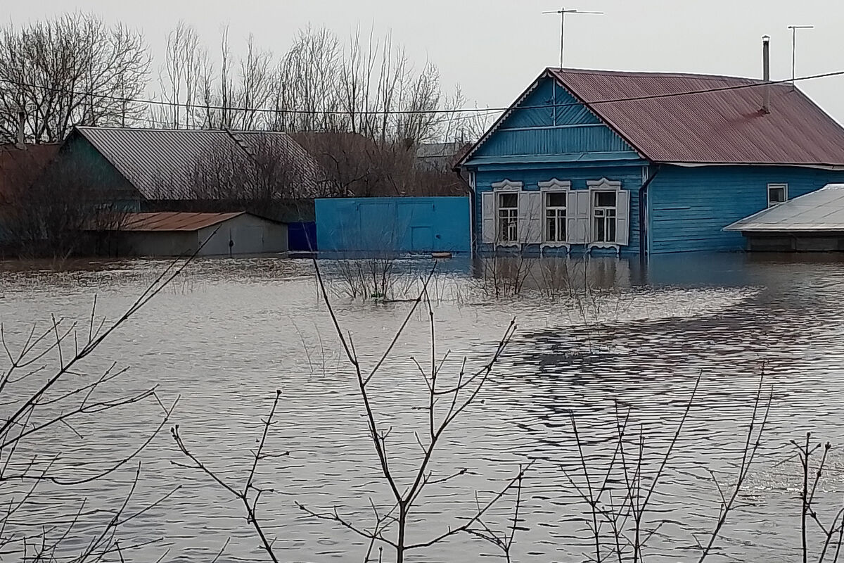 Уровень реки Ишим у тюменского села Ильинка превысил критический на 84 см