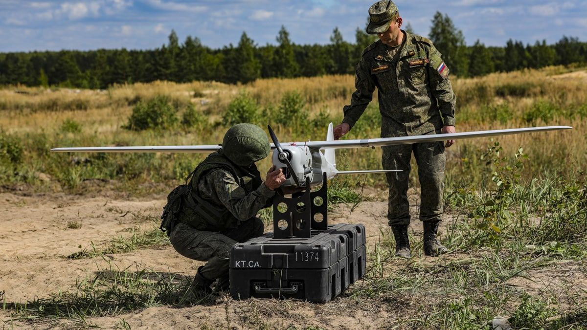 Фото беспилотника военного российского