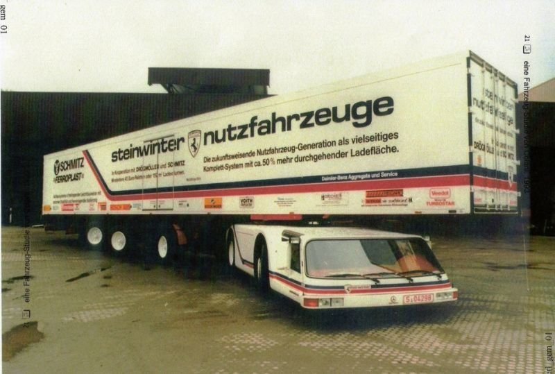 Steinwinter Supercargo 20.40: вероятно, самый странный грузовик из когда-либо созданных 