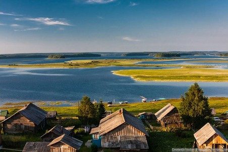 Русские деревеньки, которые стоит увидеть своими глазами деревни,достопримечательности,Россия