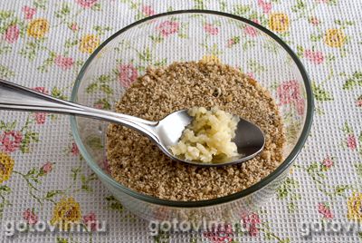 Фотографии рецепта Ореховый соус к мясу, овощам и рыбе, 02 Ореховый соус к мясу, овощам и рыбе, Шаг 02