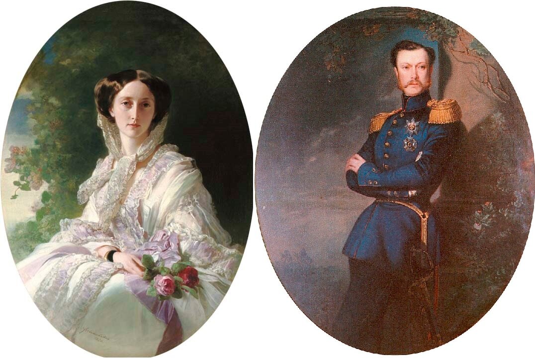 Приемные родители Веры - Ольга Николаевна и Карл I. Фото из открытых источников.