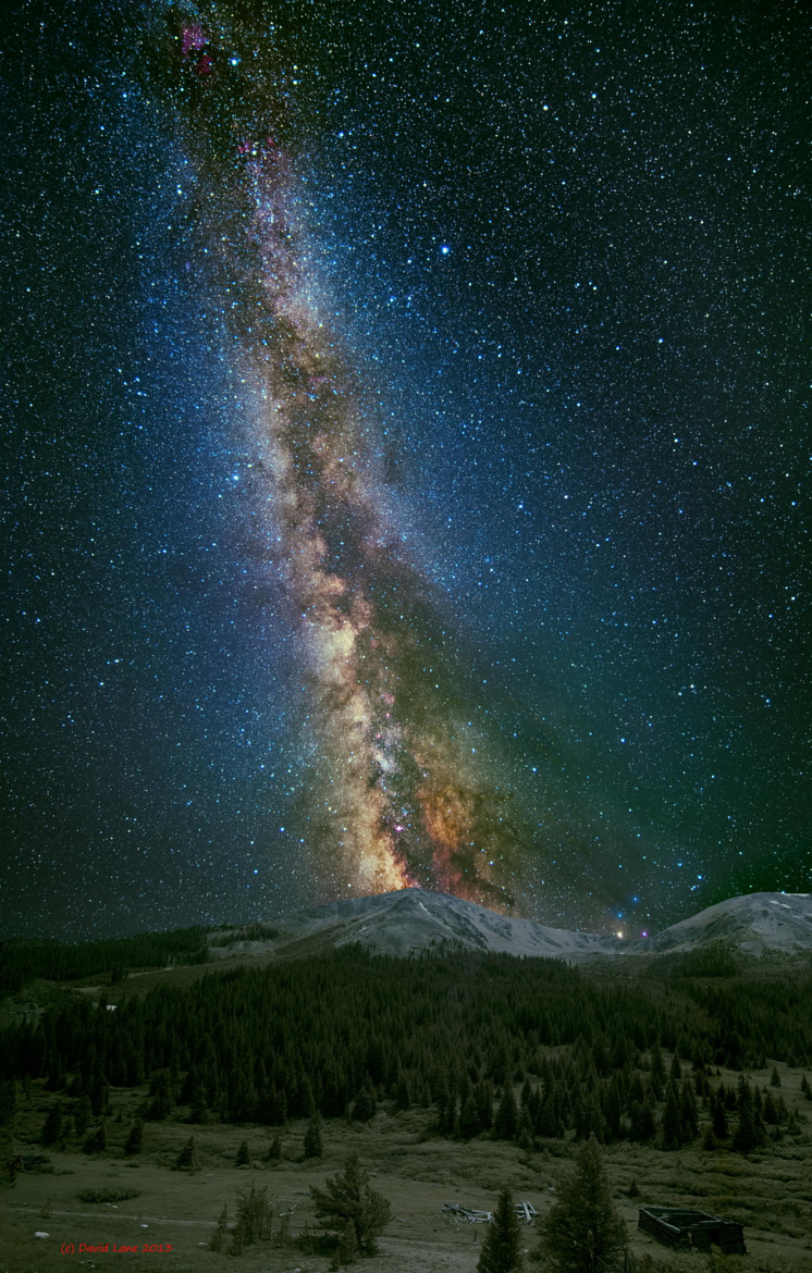 Milky way from Yellowstone Park-46