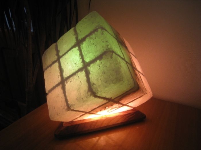 Соляная лампа в интерьере: действительно ли она полезна и эстетична? бытовые приборы,соляная лампа