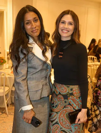 Даша Жукова посетила благотворительный бранч в Нью-Йорке