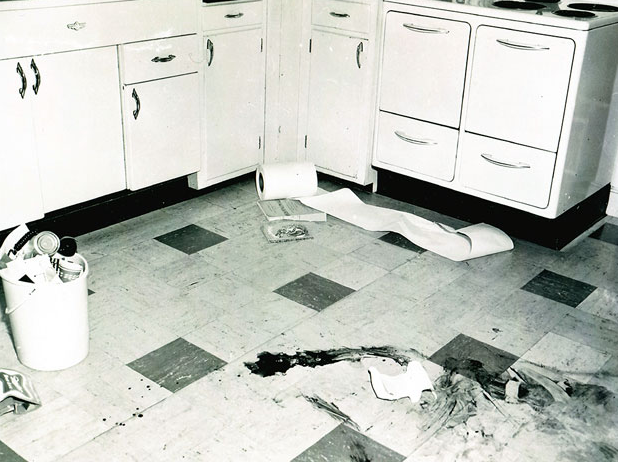 Фото с кухни Джоан после ее исчезновения.