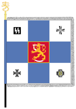 Флаг финских добровольцев СС